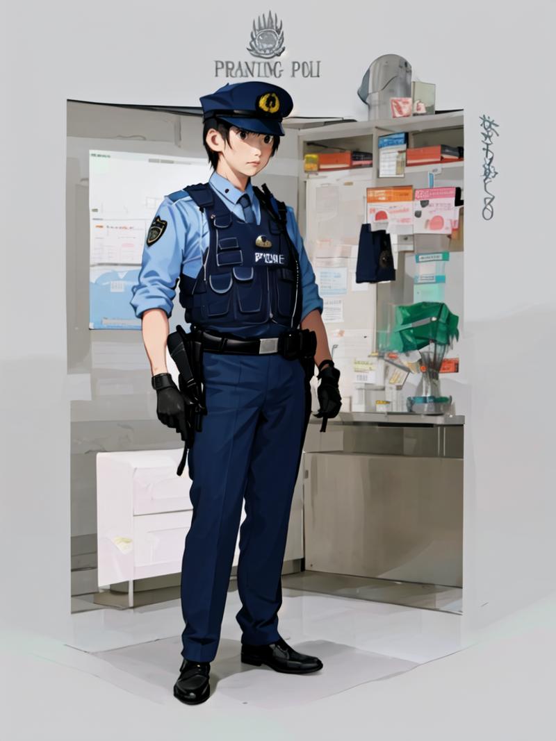 Japanese Police Uniform image by takozo36