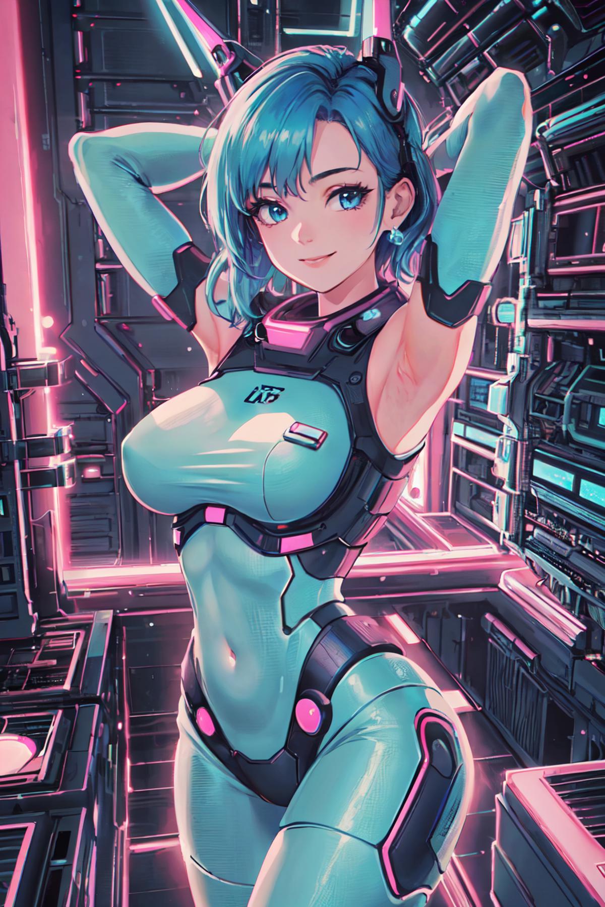 Retrowave Tech - World Morph image by kokurine