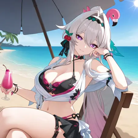 Thelema Nutriscu - Honkai Impact 3rd (6 Outfits) (Pony + IL)