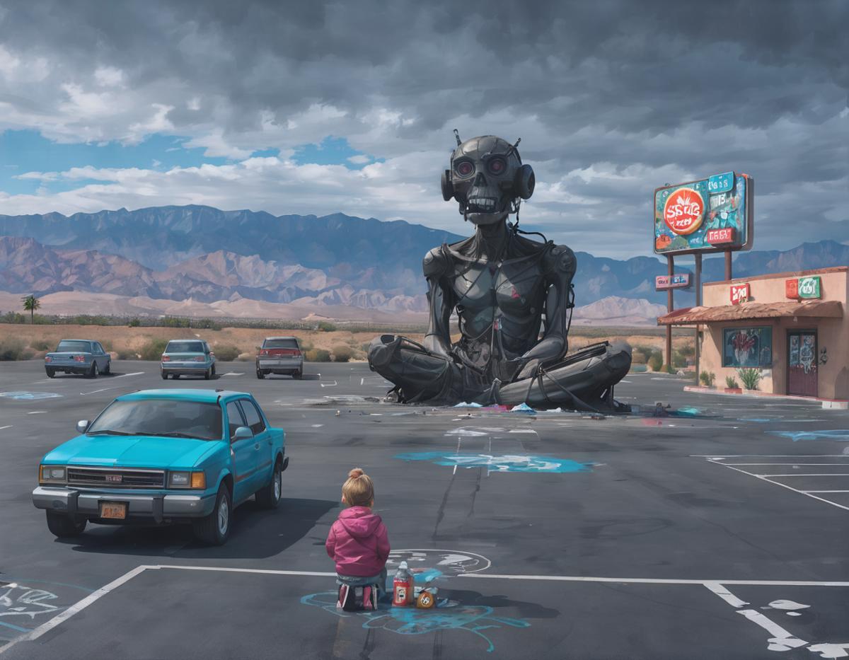 Simon Stalenhag SDXL 1.0 Art Style LoRA image by getphat