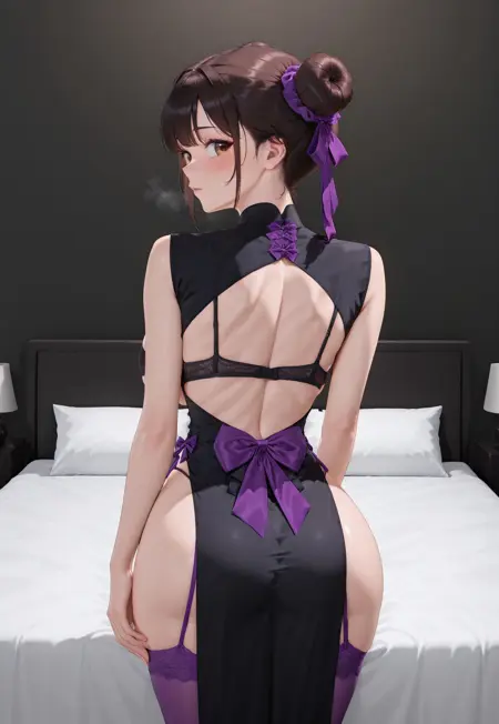 Sexy  cheongsam dress