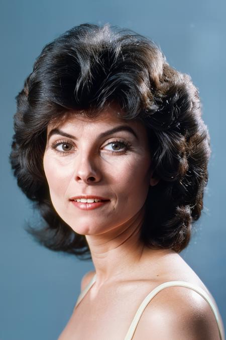 a close up of adriennebarbeau woman wearing a dress and posing for a picture , (masterpiece:1.2), (best quality:1.2), ultra high res, beautiful, (intricate details), unity 8k wallpaper, ultra detailed, aesthetic, perfect lighting, professional photograph, Zeiss 50mm F8, award-winning photo