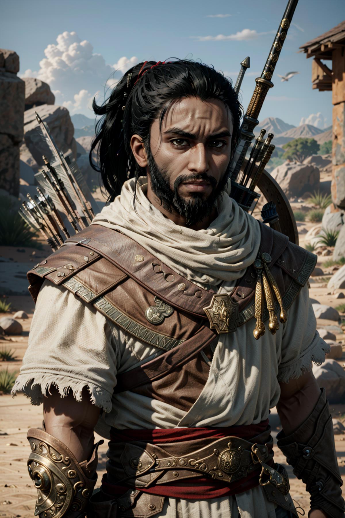 Bayek from Assassin's Creed Origins image by BloodRedKittie