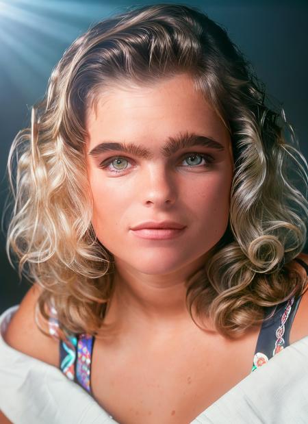 portrait of skswoman, :3 , wearing formal wear , with medium brown Beachy waves , background cosmic epic (photo, studio lighting, hard light, sony a7, 50 mm, matte skin, pores, colors, hyperdetailed, hyperrealistic), <lyco:Erika Eleniak:1.3>