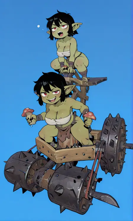 Snotling Pump Wagons (Spiky Rollers)