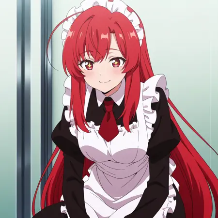 Red-Haired Maid - Around 40 Otoko no Isekai Tsuuhan - Illustrious/SDXL