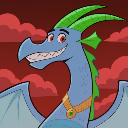 Dragon Form Princess Dorathea (Danny Phantom)