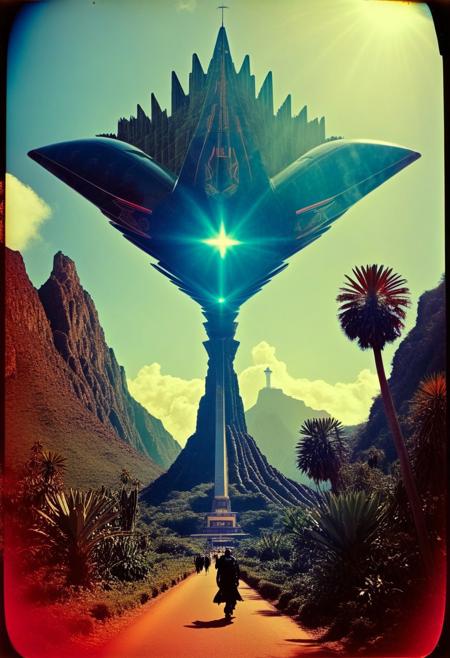 ()Hyoer Realistic:2.0)Polaroid picture 
an image of 
Ultra-realistic New York City under Wakandan rule: ((The towering skyscrapers now adorned with intricate African patterns and gleaming vibranium accents)). The streets are bustling with people in traditional Wakandan attire, while advanced technology seamlessly integrates into everyday life. The Statue of Liberty stands proudly, its torch replaced by a glowing heart-shaped herb symbol. ((In the distance, sleek Wakandan aircraft patrol the skies as citizens from both worlds coexist in harmony.))
BREAK
(
Hyoer Realistic:2.0)Polaroid picture of A Ultra-realistic landscape of Socotra, Yemen, showcasing 37% of its 825 plant species, 90% of its reptile species, and 95% of its land snail species, all endemic to the island. The scene features a mix of alien-like flora, including the iconic dragon's blood tree and bottle tree, set against a backdrop of rugged mountains and pristine beaches. The atmosphere is serene, with a clear blue sky and gentle sunlight highlighting the unique biodiversity of this Indian Ocean archipelago.
:0.4)