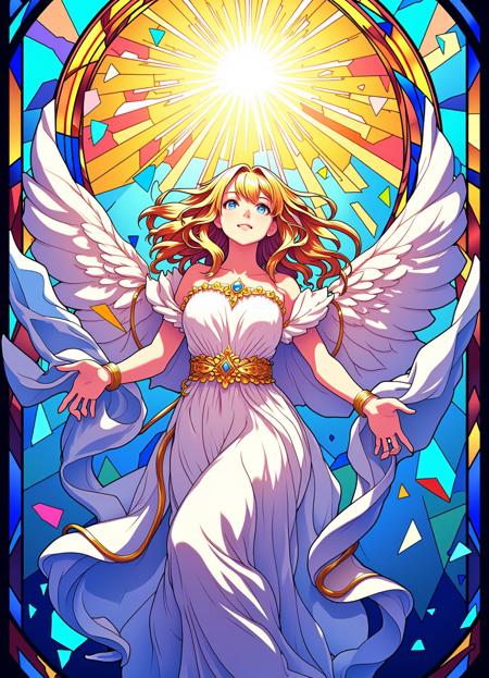 Anime Stained Glass Style v1.0 Flux Dev