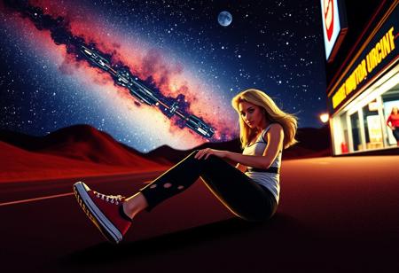 Space-time runnin' to you
Got holes in my shoes
Girl you know I break rules
On my way to you
My heart been tangled
Where you take me to
Girl you wearin' glow clothes
You like Barbie
Too