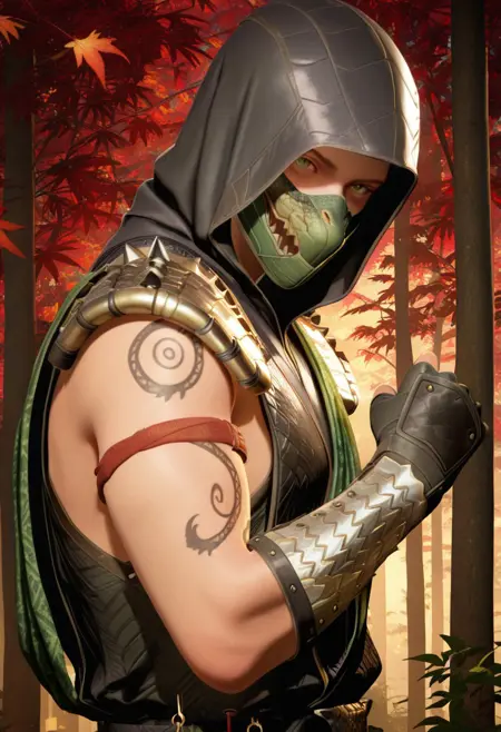 Reptile | Syzoth (Mortal Kombat 1) (Pony | Illustrious)
