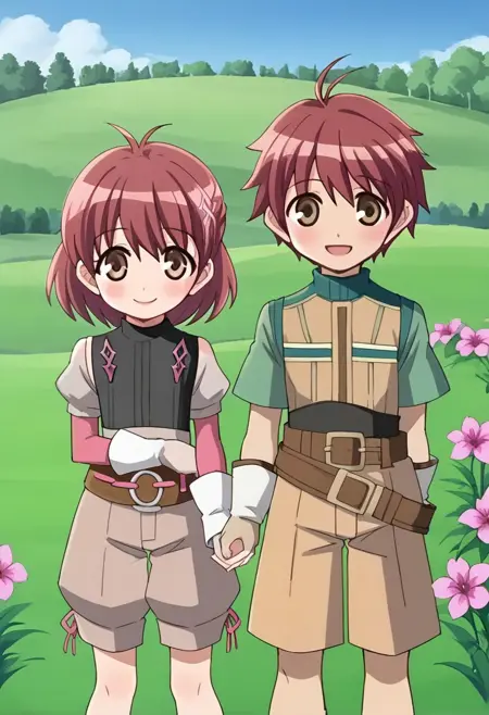 Aaron & Aria - Rune Factory 2