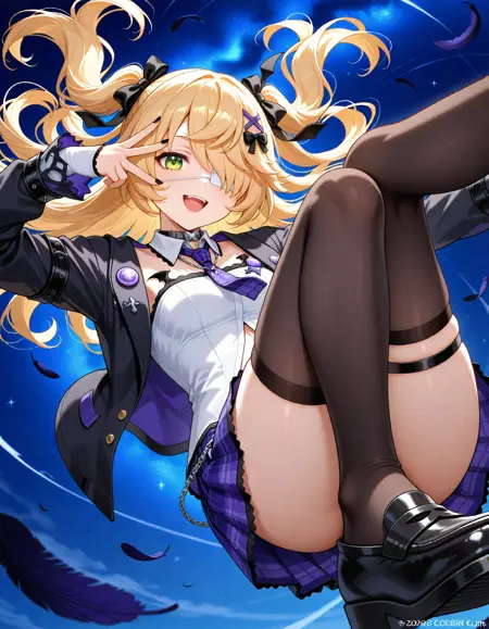 Fischl (Genshin Cafe in Seoul) / フィッシュル（原神カフェ in ソウル） / Genshin Impact / 原神