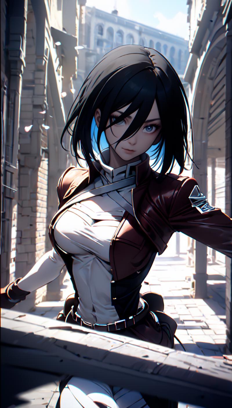 绪儿-三笠 Mikasa image by Antivash