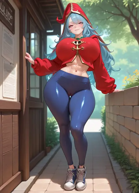 Muscle bimbo Style