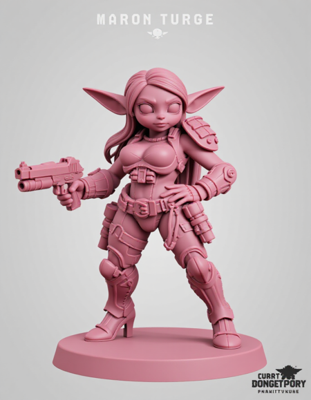 Wargaming Miniatures Concept for Flux V1