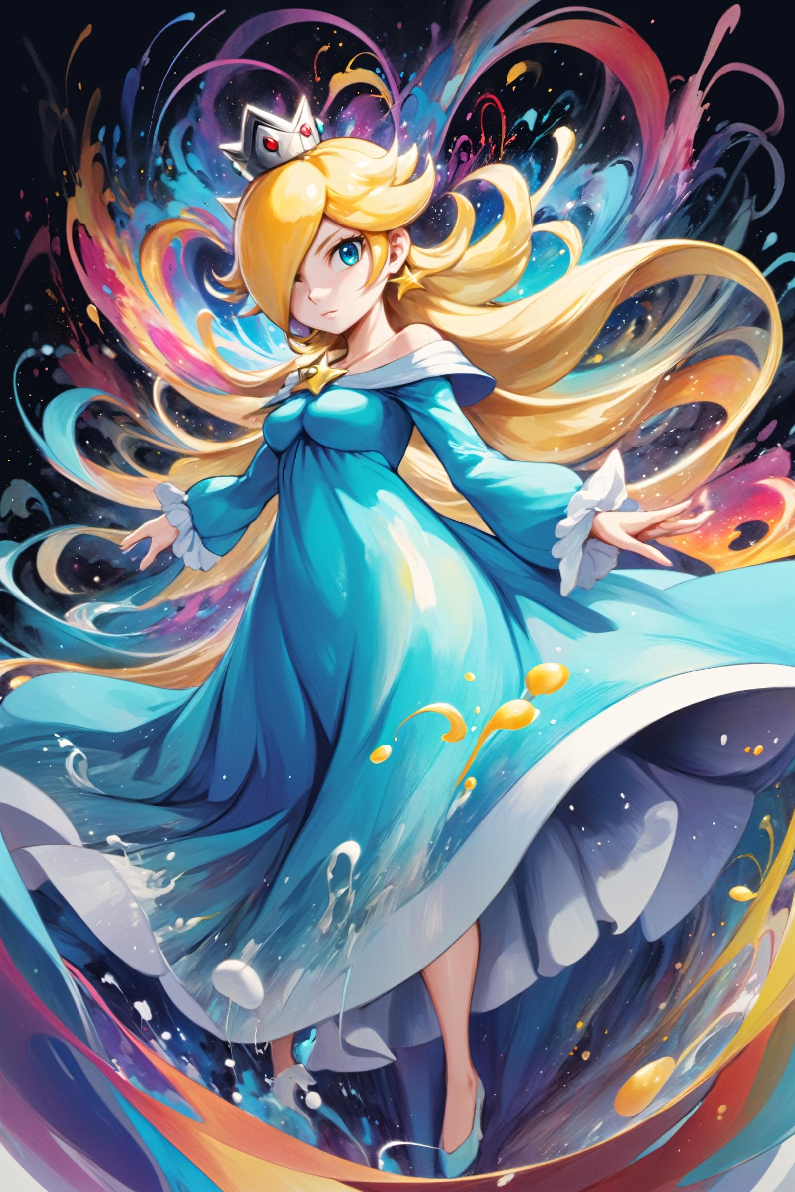 Rosalina Mario Series | Character LoRA XL image by FallenIncursio