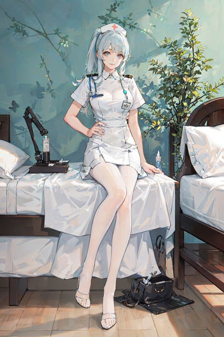 tutu's HiSilk (Aurora 10D White Pantyhose) | 图图的嗨丝（极光10D