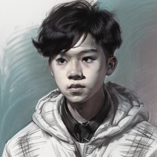 portrait sketch style（联考人像素描风格） image by yfxm999