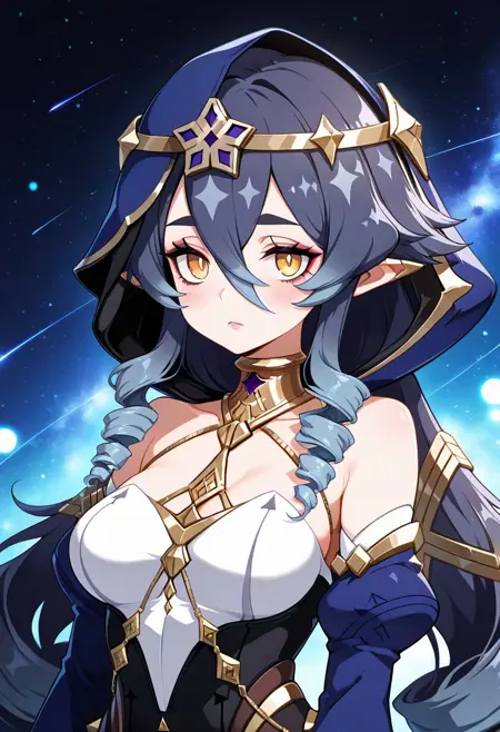 Layla: Fantastical Evening Star | 莱依拉 (Genshin Impact) [Illustrious]