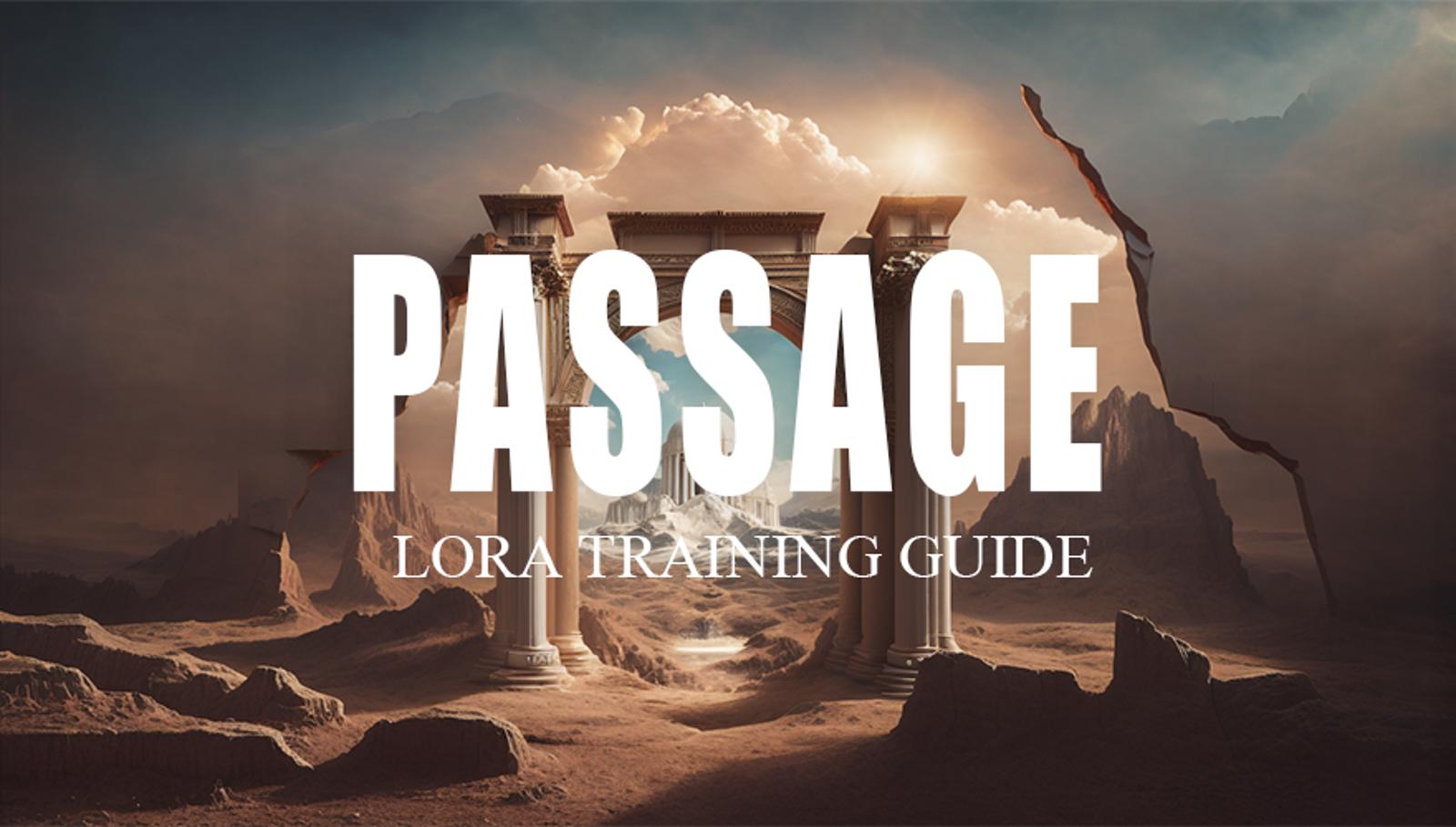 Lora training guide - RZ Passage ( 2.1 / 1.5 )