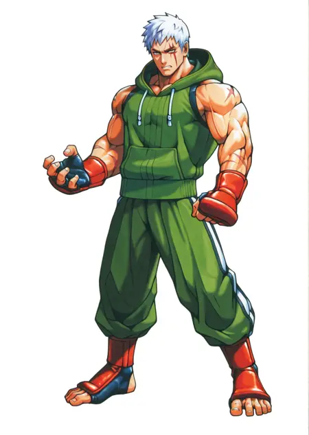 Fatal Fury - Wild Ambition Art Style
