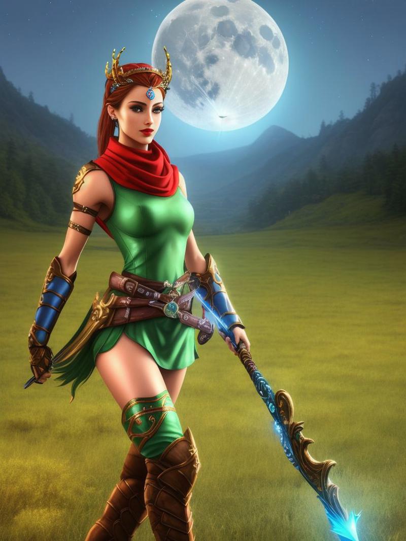 SMITE Artemis image by Nathill