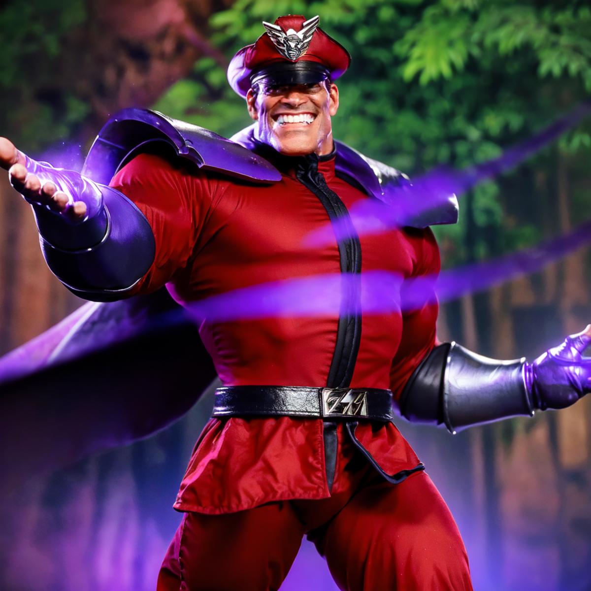 M. Bison from Street Fighter image by Bloodysunkist