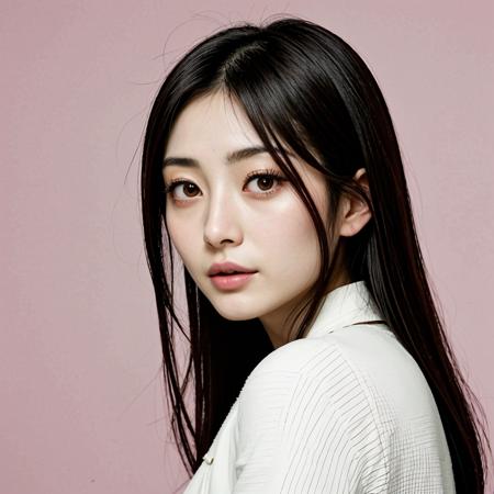 Ishihara Satomi <lora:lcm-lora-sdv1-5:1> <lora:gender_slider-asian:0@0, 0@0.2, 0@0.2>