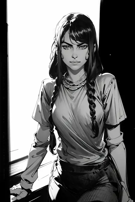 Even Sketch Portrait Style