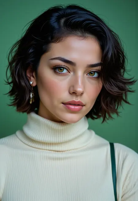 Dark hair female 2a (Not a real person)