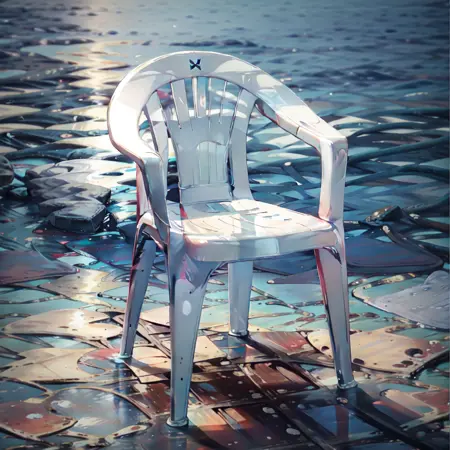 Plastic chair [MEME] Vergil chair, motivated