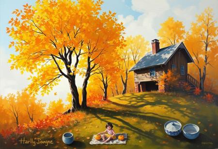 autumn painting