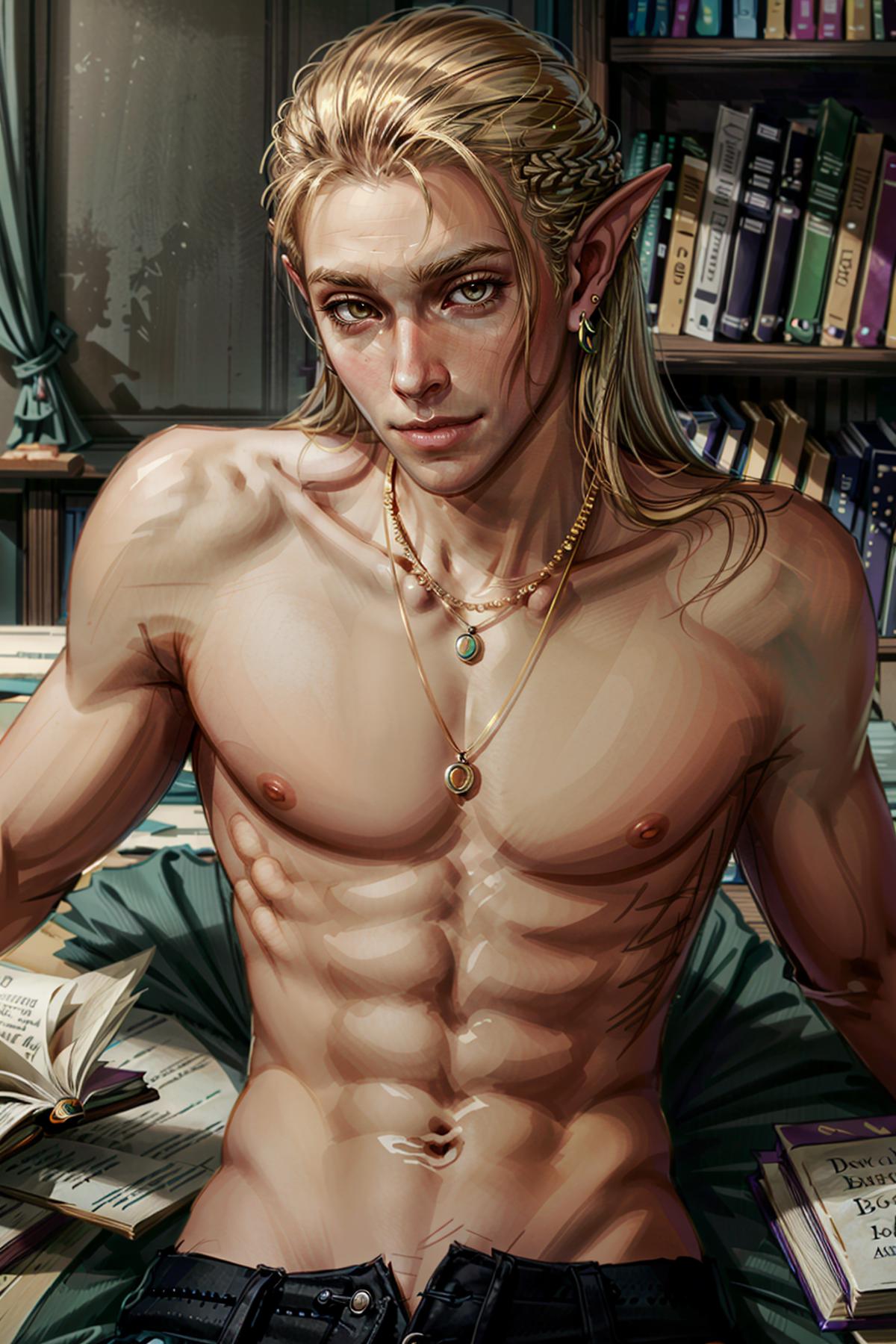 Zevran from Dragon Age image by BloodRedKittie