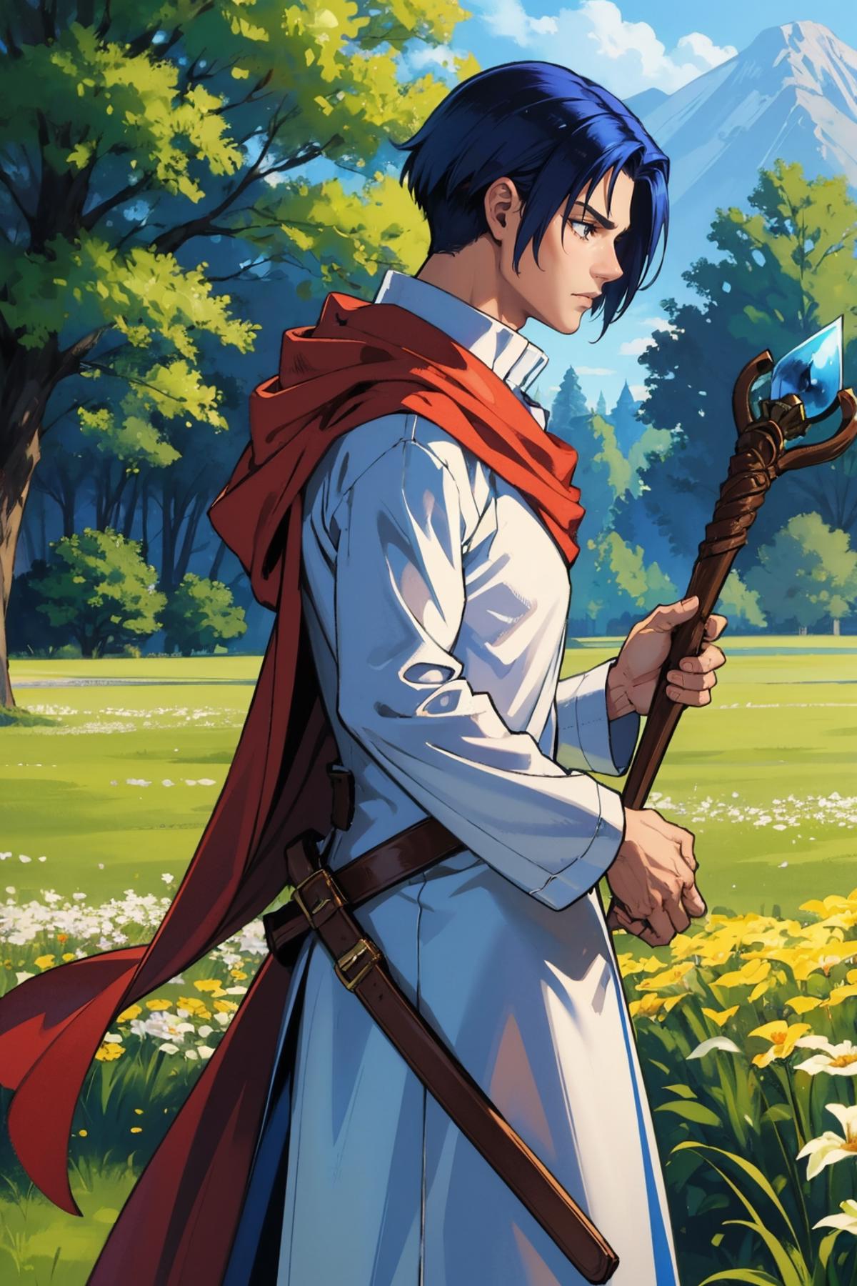 Saul (Fire Emblem: The Binding Blade) image by novowels