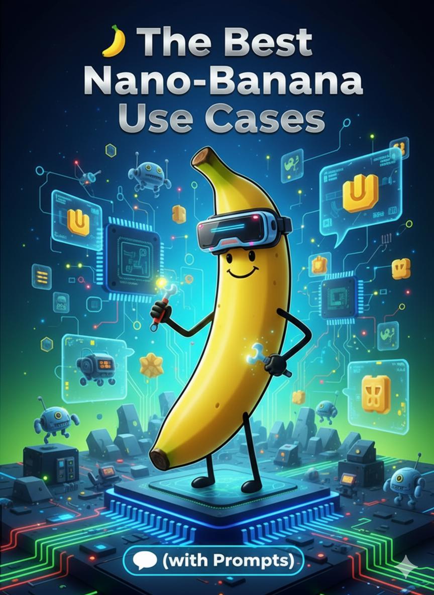 🍌 The Best Nano-Banana Use Cases (with Prompts)