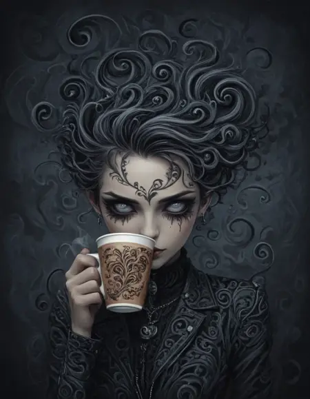 Dark Swirl Illustrations