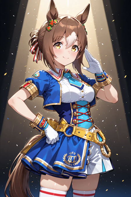 Glorious Azure (3rd -WINNING DREAM STAGE- 衣装) - Umamusume v1.0