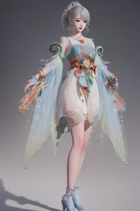 【Anime & 3D】hutao-chengyun-Naraka_game_character 永劫无间-土御门胡桃(承云兰寿)