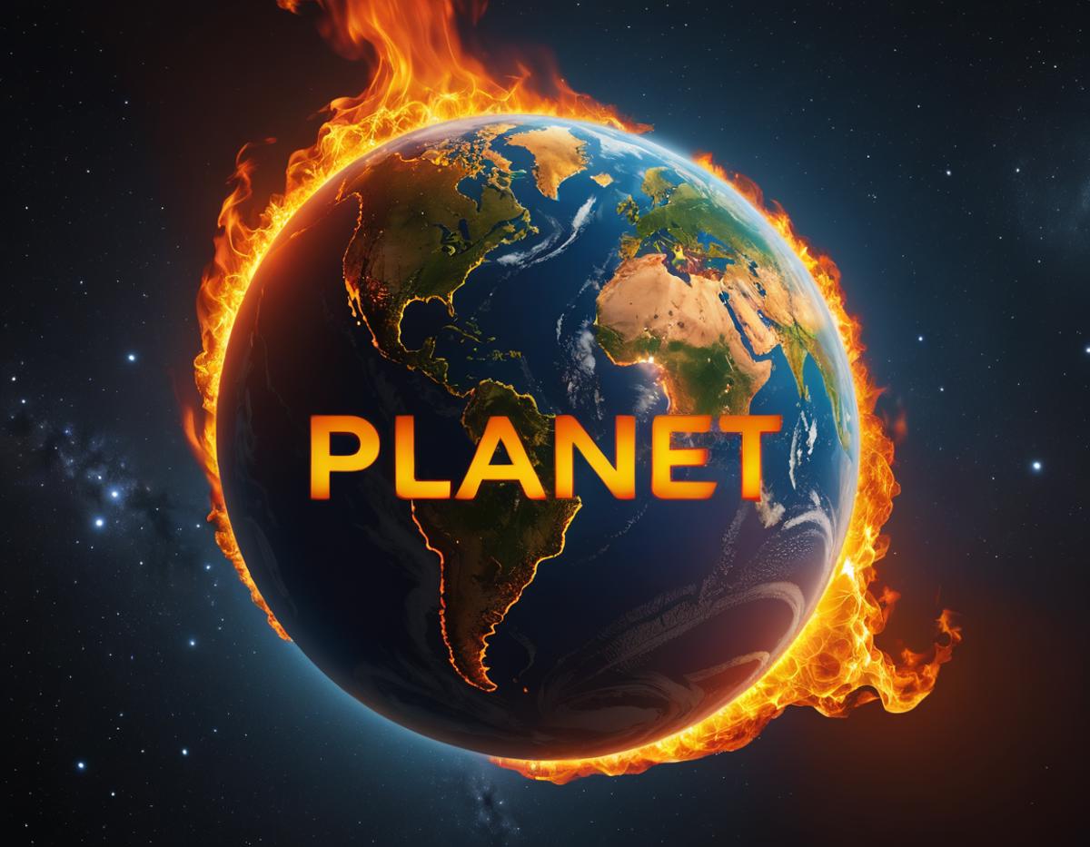 Planet Earth is on Fire
