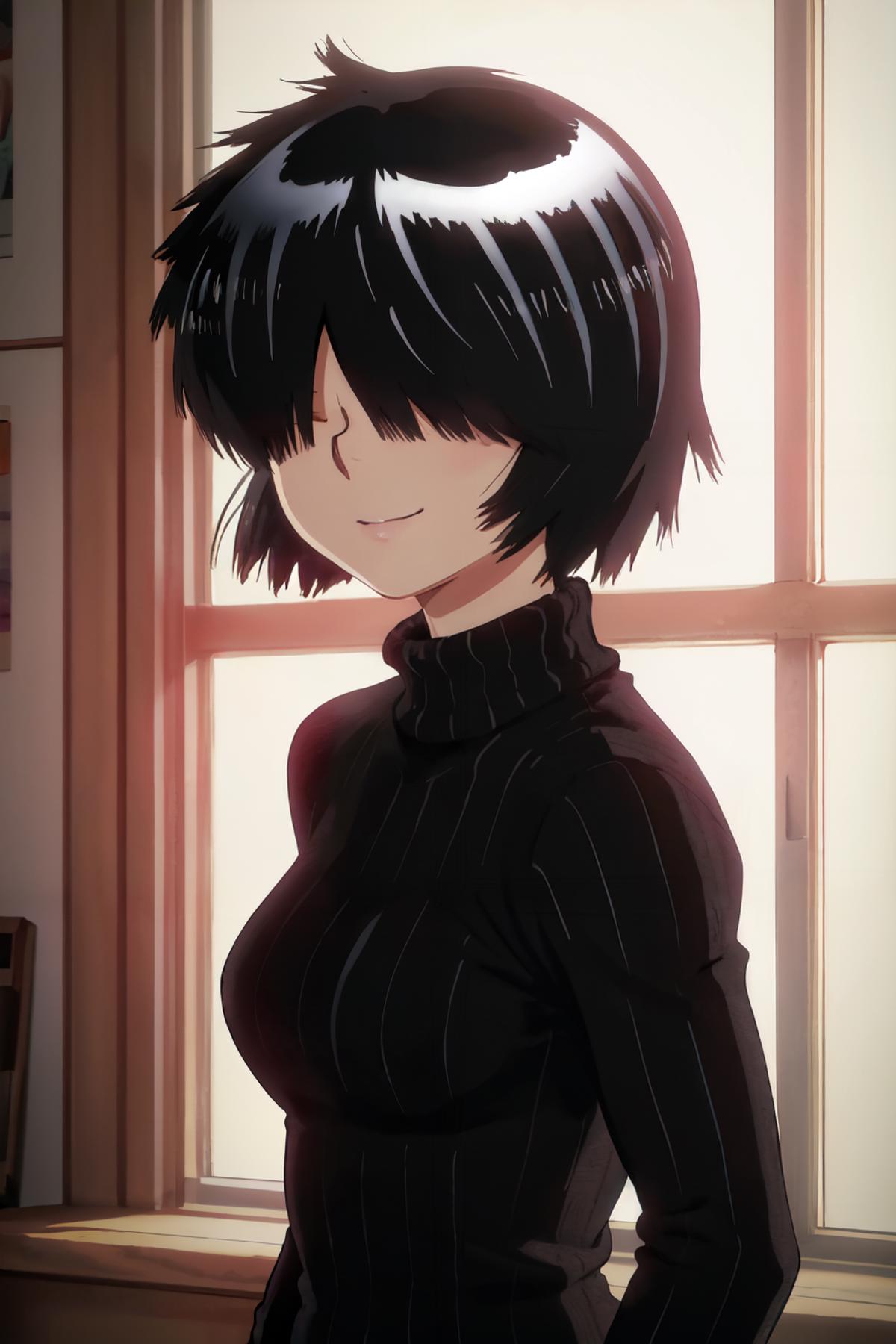 Mikoto Urabe - mysterious girlfriend x image by kokurine