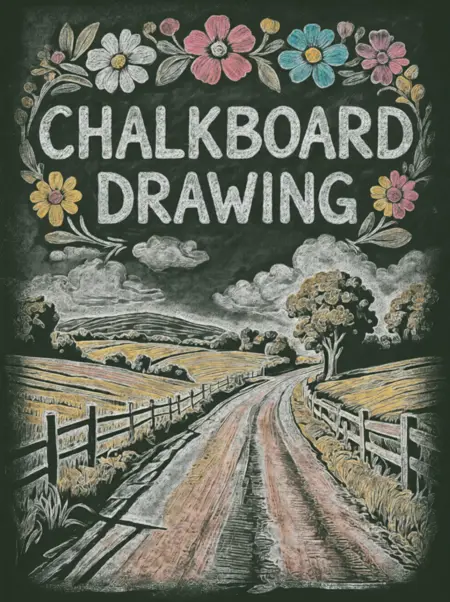 Chalkboard Drawing - CE