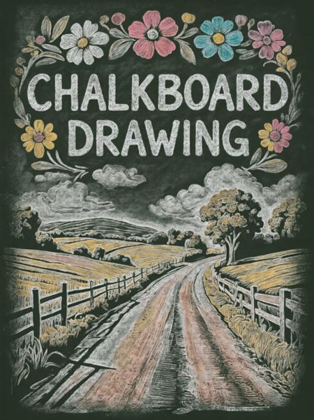 Chalkboard Drawing - CE V1.1 - Qwen