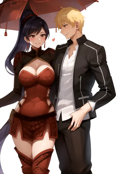 Gilgamesh x Lianshi (Fate/Stay Night x Dynasty Warriors)