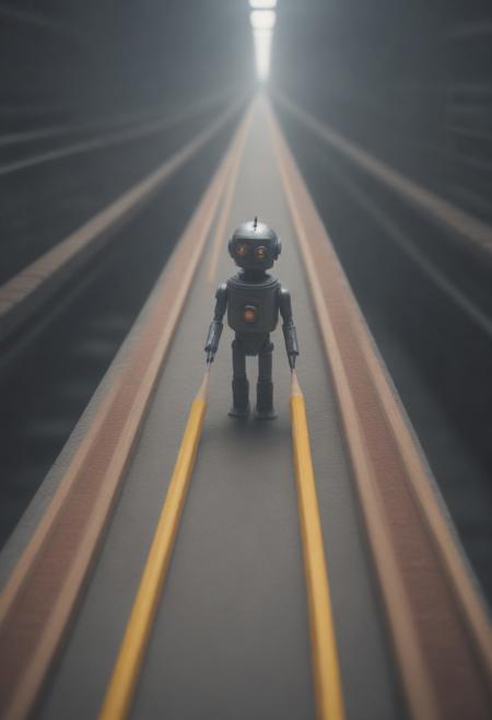 pencil robot, industrial, factory, conveyor belt