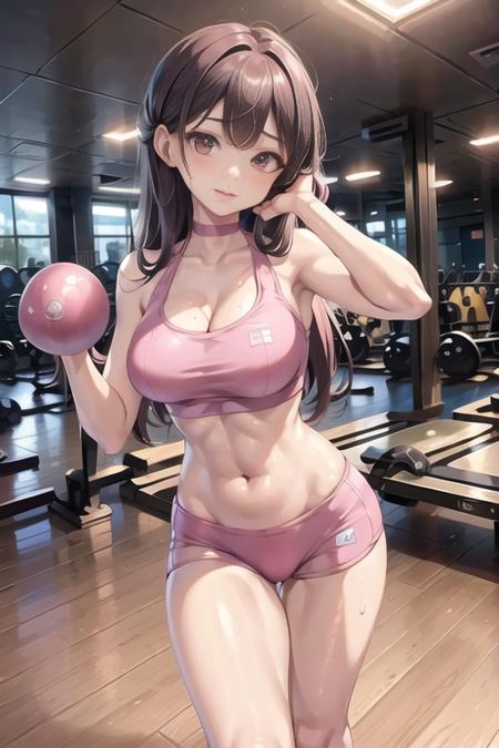 <lora:sung02:0.8>, photo of a woman, (wearing gym_outfit:1.3), taking a selfie, pink outfit
good hand,4k, high-res, masterpiece, best quality, head:1.3,((Hasselblad photography)), finely detailed skin, sharp focus, (cinematic lighting), night, soft lighting, dynamic angle, [:(detailed face:1.2):0.2], medium breasts,(((inside gym))), outside,  <lora:gym_outfit-10:0.5>