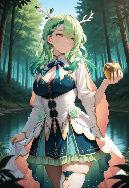 Ceres Fauna (6+ Outfits) | Hololive | [NoobAI-XL EPS v1.1]