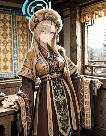 Tibetan Autumn Hanfu