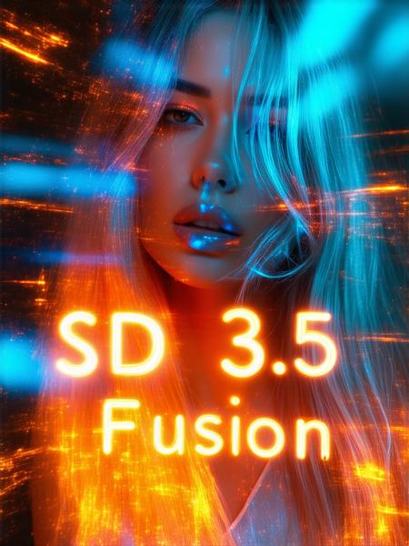 SD 3.5 Fusion (8 steps merge) (Full model & LoRA version) v1 UNET