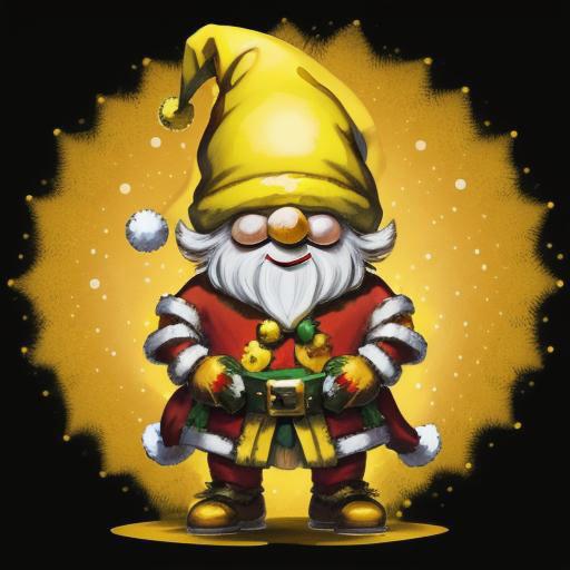 Yellow Santa for Yellow Team image by eldisss